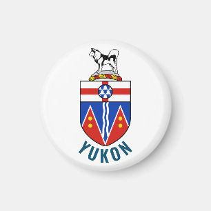 Aimant Drapeau du Territoire du Yukon - Canada