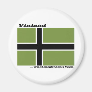 Aimant Drapeau du Vinland - Ce qui aurait pu être