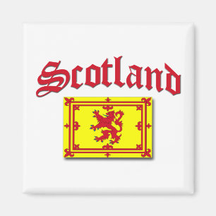 Aimant Drapeau effréné de l'Ecosse