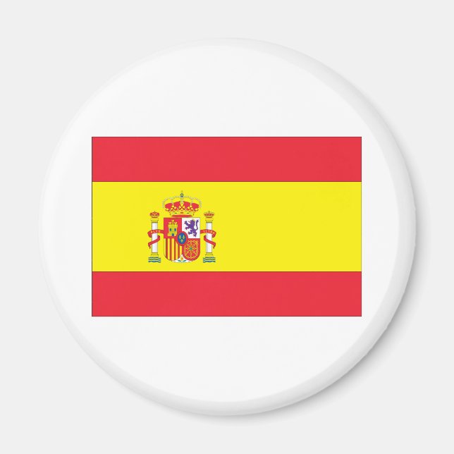 Aimant Drapeau Espagne (Devant)