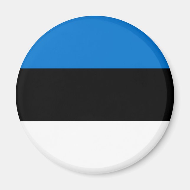 Aimant Drapeau estonien (Devant)