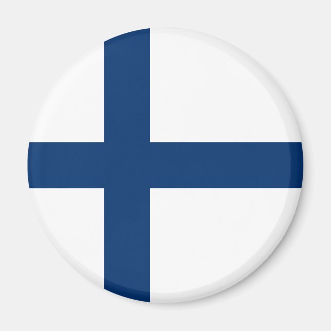 Aimant Drapeau Finlande (Devant)