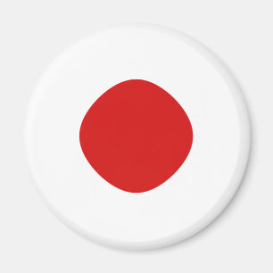 Aimant Drapeau Fisheye Japon