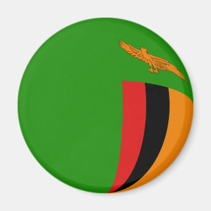 Aimant Drapeau Fisheye Zambie