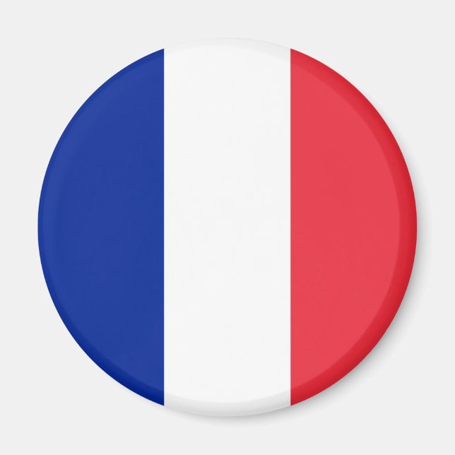 Aimant Drapeau français (France) (Devant)