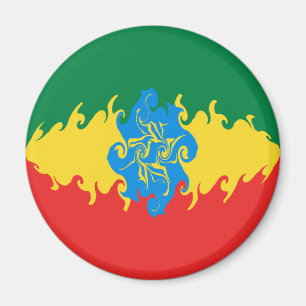 Aimant Drapeau géant de l'Éthiopie