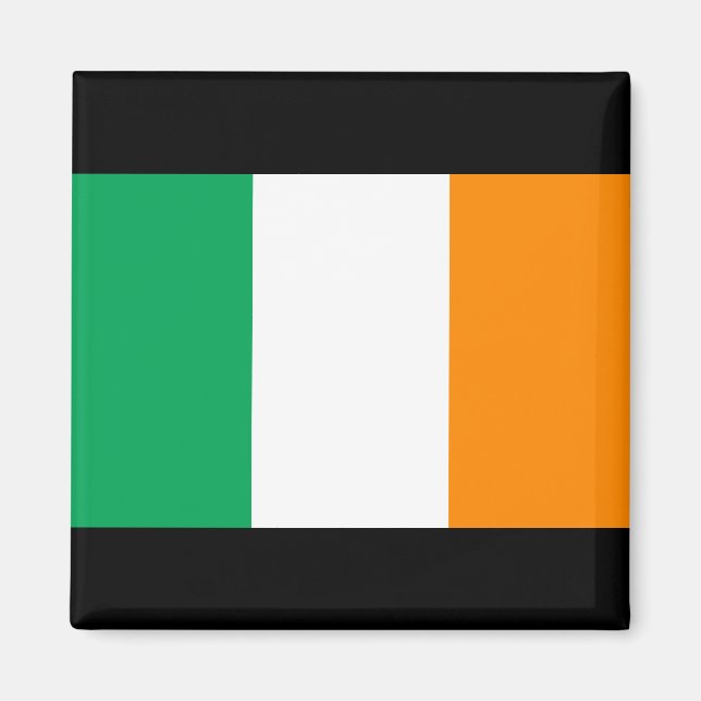 Aimant drapeau irlandais (Devant)