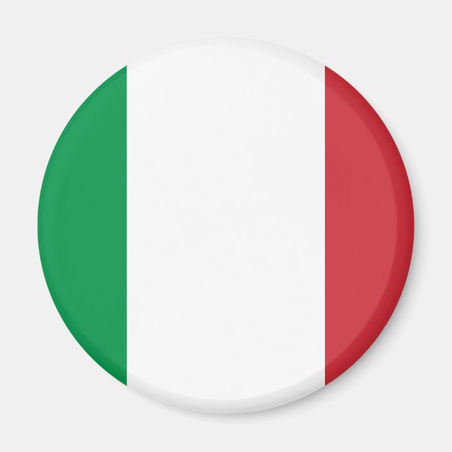 Aimant Drapeau italien - Drapeau italien - Italie (Devant)