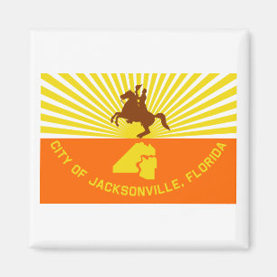 Aimant Drapeau Jacksonville