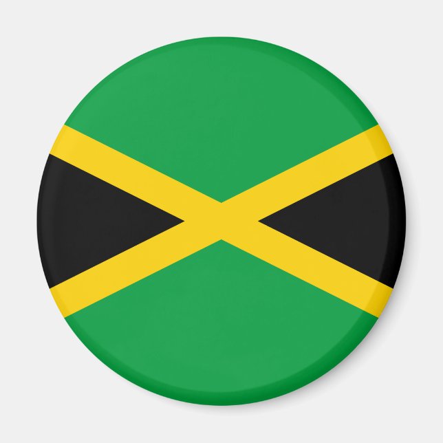 Aimant Drapeau jamaïcain (Devant)