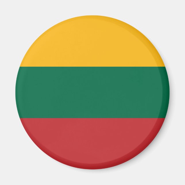 Aimant Drapeau Lituanie (Devant)