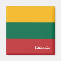 Drapeau lituanien & Voyage lituanien, vacances/spo