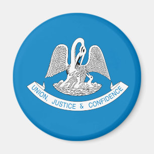 Aimant Drapeau LOUISIANA - Design -