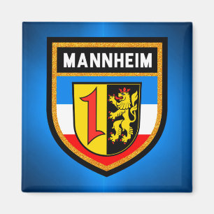 Aimant Drapeau Mannheim