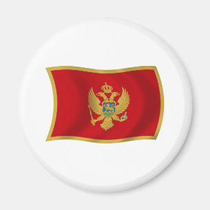 Aimant Drapeau Monténégro
