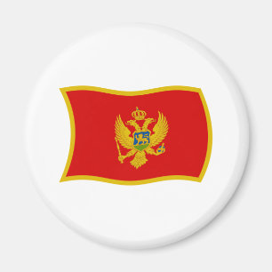 Aimant Drapeau Monténégro