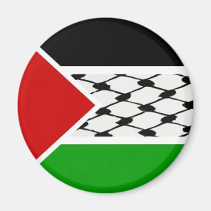 Aimant Drapeau Palestine Keffiyeh
