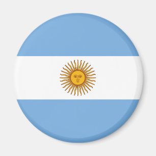Aimant Drapeau patriotique argentin