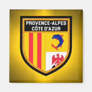 Aimant Drapeau Provence-Alpes-Côte d'Azur