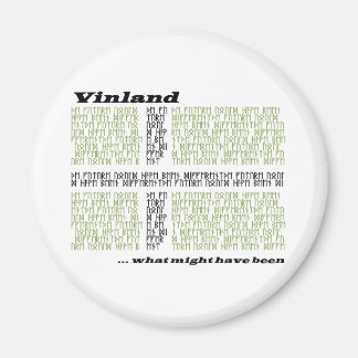 Aimant Drapeau Runic Vinland - Ce Qui Aurait Pu Être