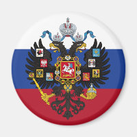 Drapeau Russe Et Cimet