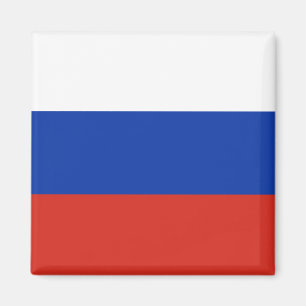 Aimant Drapeau Russie tricolore