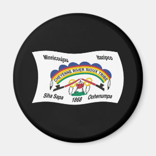 Aimant Drapeau sioux de Cheyenne River