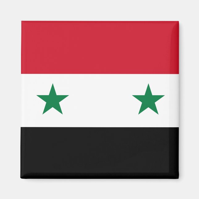 Aimant Drapeau syrien (Devant)