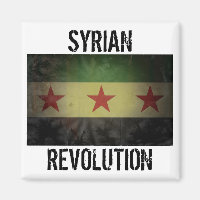 Drapeau syrien "révolution syrienne" grungy