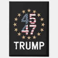 Drapeau Trump 2024 Reprenez l'Amérique Trump 45 47