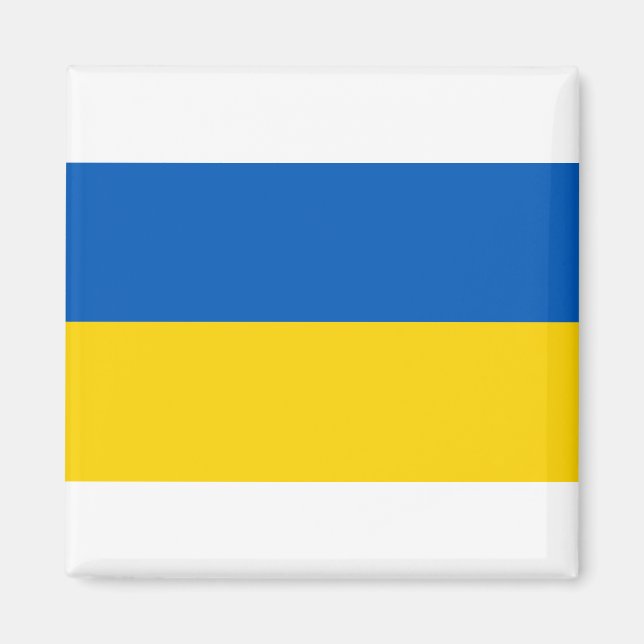 Aimant Drapeau Ukraine (Devant)