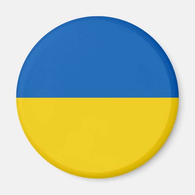 Aimant Drapeau ukrainien (Devant)