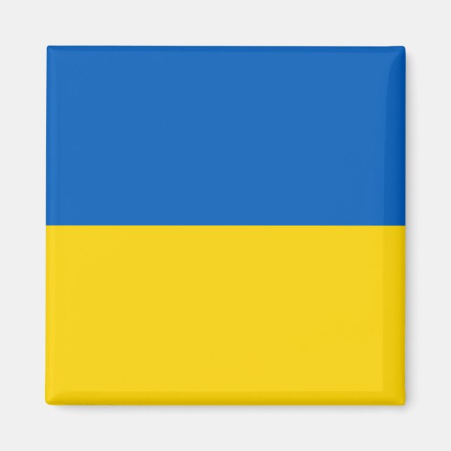 Aimant Drapeau ukrainien (Devant)