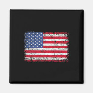 Aimant Drapeau Usa Patriotique 4 Juillet Pour Hommes Femm