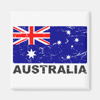 Aimant Drapeau Vintage Australie