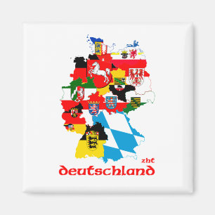 Aimant Drapeaux Deutschland