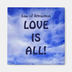 Aimant Droit d'attraction - L'amour est tout l'aimant PMA