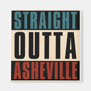 Aimant Droit devant Asheville Caroline du Nord NC