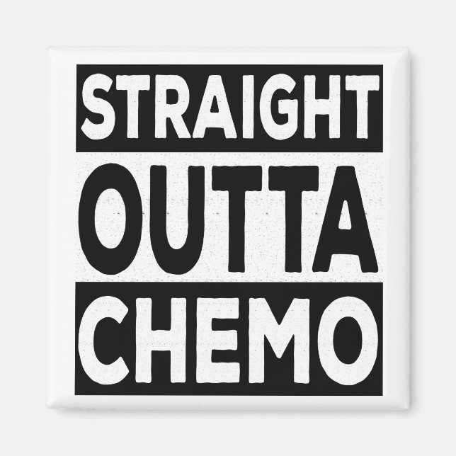 Aimant Droite Outta Chemo (Devant)