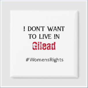 Aimant Droits des femmes anti Gilead