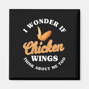 Aimant Drôle Ailes De Poulet Dit Hot Wing Fast Food