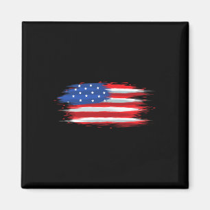 Aimant Drôle Amusant Usa Patriotique 4 juillet Jour De L'