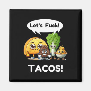 Aimant Drôle Chemise Taco. Cinco De Mayo1