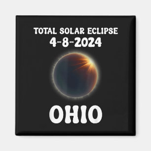 Aimant Drôle Dans Éclipse Solaire Totale Deux Fois Dans U