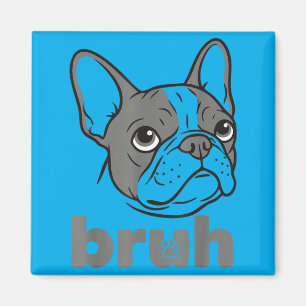 Aimant Drôle de T-shirt de Bulldog français pour amateur