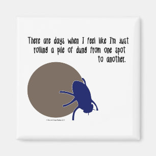 Aimant drôle d'insecte
