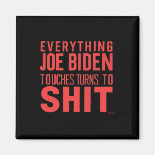 Aimant Drôle Donald Trump 2024 Tout Joe Biden Touch
