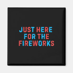 Aimant Drôle du 4 juillet patriotique aux États-Unis just