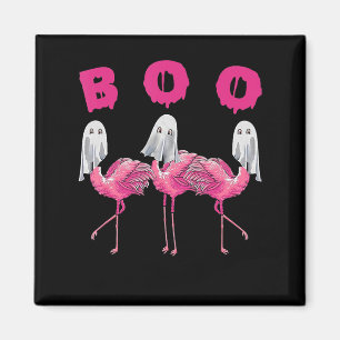 Aimant Drôle Flamant rose fantôme Boo Halloween Costume c