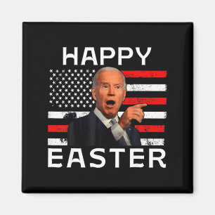 Aimant Drôle Joe Biden Joyeux 4ème de Pâques Confus 4ème